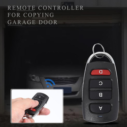 Llavero Duplicador De 4 Canales Con Control Remoto De 433,92