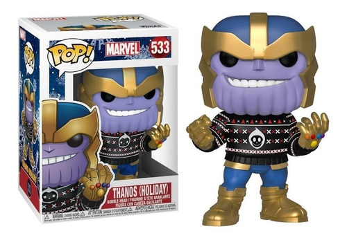 Figura Funko Pop Marvel - Thanos (holiday) 533