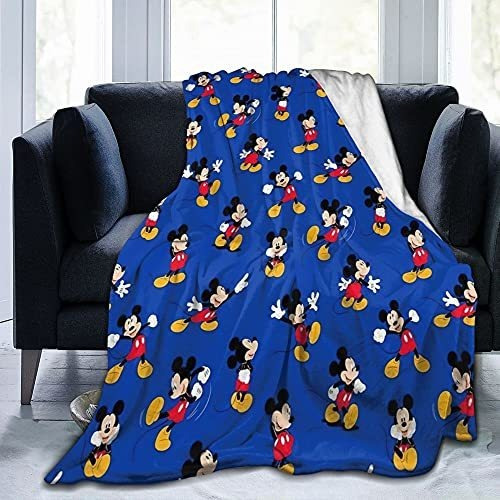 Manta De Mickey Mouse Manta Ultra Suave Franela Manta L...