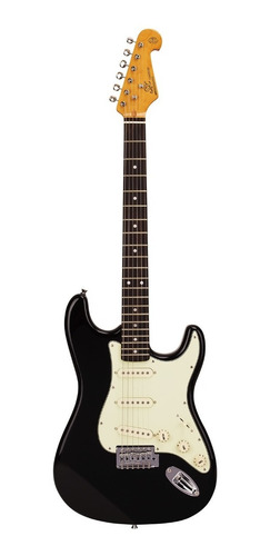 Guitarra Electrica Tipo Stratocaster Sx Fst62 Black Negra