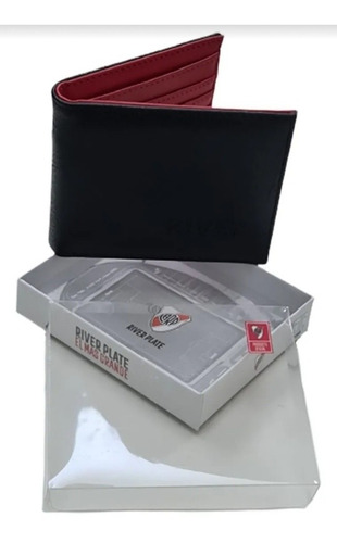 Billetera River Plate Hombre 100% Original Cuero Pu Licencia