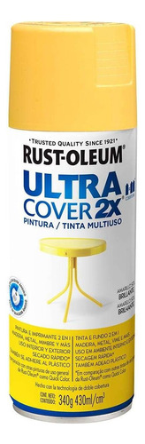 Pintura En Aerosol Ultra Cover Brillante Rust Oleum 