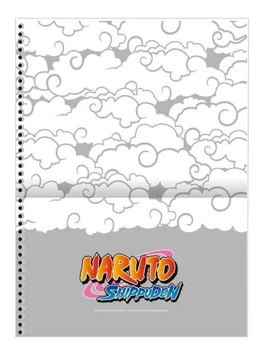 Caderno Personalizado A4 no Tema Naruto