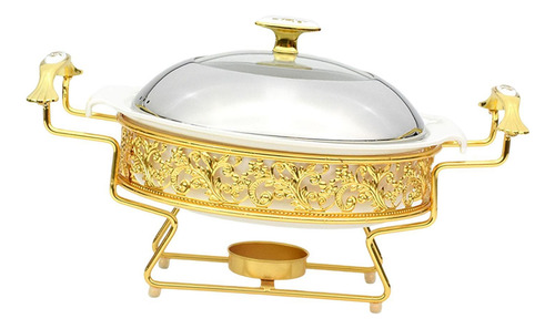 Plato Redondo Para Frotar, Servidor De Buffet, Bandeja Para