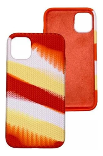 Funda Case Protector Para iPhone Silicona Trenzado 