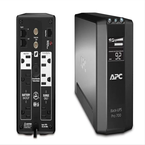 Ups Apc Back-ups Pro Br700g 700va Interactiva 6 Puertos