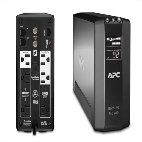 Ups Apc Back-ups Pro Br700g 700va Interactiva 6 Puertos Negro