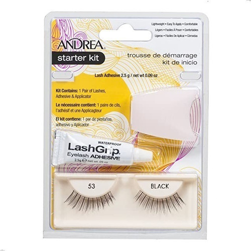 Pestañas Postizas Andrea En Tira Lash Starter Kit 