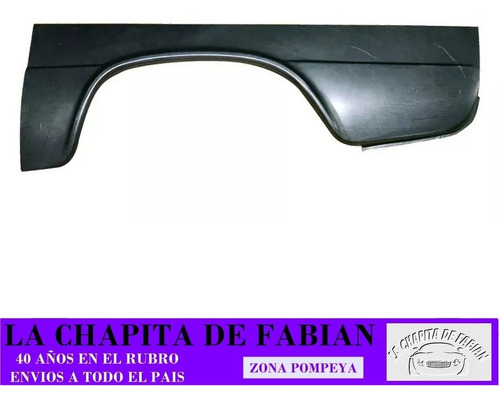 Reparacion Guardabarro Trasero Fiat 125 Multicarga 