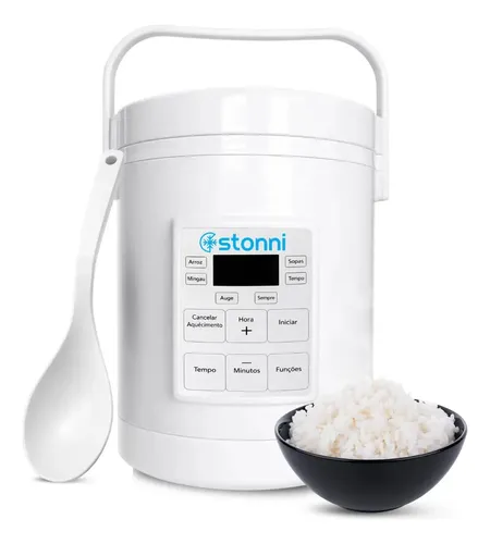 Panela De Arroz Elétrica Stonni Panela elétrica Blanco
