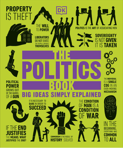 Book : The Politics Book: Big Ideas Simply Explained  (3905)