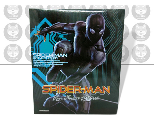 Spider Man Stealth Far From Home Spiderman Figura Figuarts (Usado)