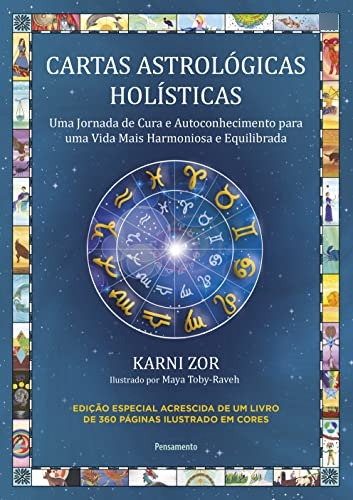 Libro Cartas Astrológicas Holísticas Uma Jornada De Cura E A