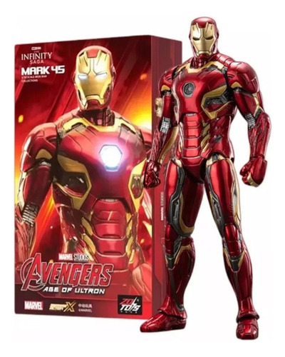 Figura De Acción Zd Original Iron Man Mark45, Modelo Articul