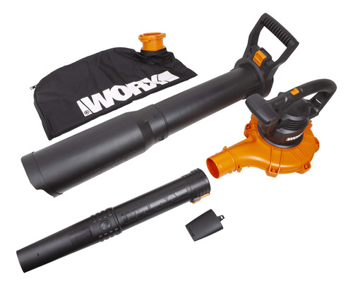 Worx Soplador/trituradora/aspiradora Eléctrica Wg518, 12 A.