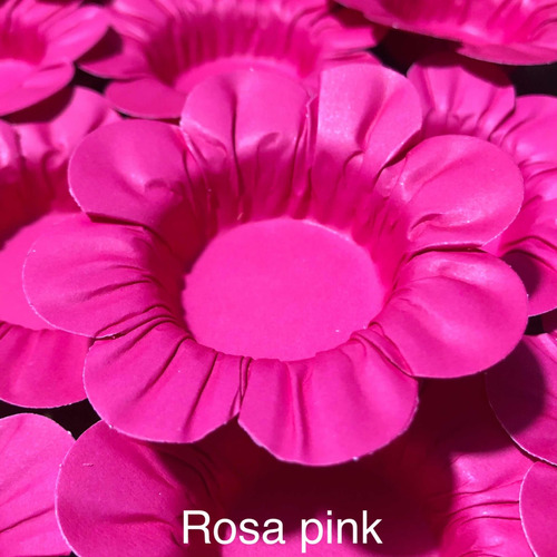 Imagem 6 de 10 de Kit 50 Forminhas Para Doces Casamento Mod.flor De Papel