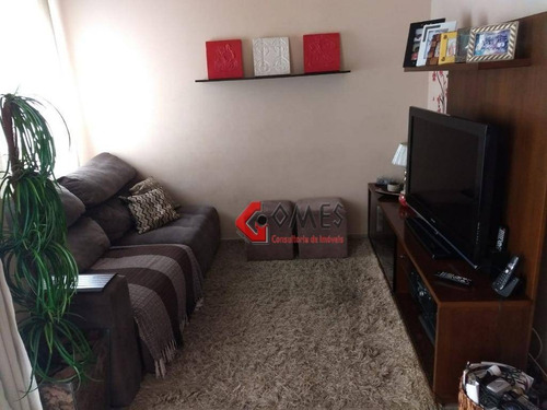 Apartamento Com 2 Dormitórios À Venda, 70 M² Por R$ 370.000,00 - Vila Euclides - São Bernardo Do Campo/sp - Ap2739