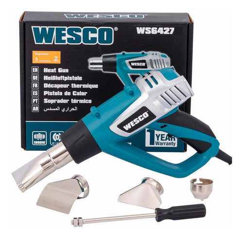 Soprador Térmico 1800w / 2000w Com Kit Ws6427 Wesco 