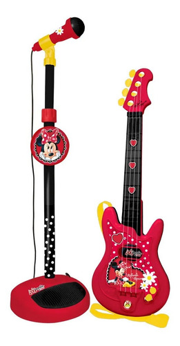 Conjunto Guitarra Y Micrófono Minnie & You Disney Reig 5267