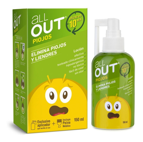 All Out Piojos Locion 150 Ml