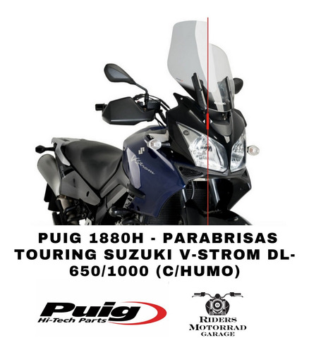 Parabrisas Moto Suzuki V-strom Dl-650 Dl-1000 - Puig 1880h