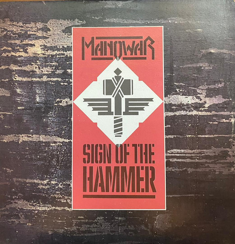 Disco Lp - Manowar / Sign Of The Hammer. Album (1985)
