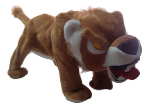 Tigre De Peluche Sin Sonido 34cm 