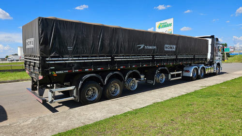 Mb New Actros 2548 Ano 21 + 4 Eixo Graneleira Noma 0km 13.5m
