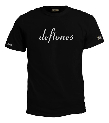 Camiseta Estampada Deftones Rock Metal Logo Bto