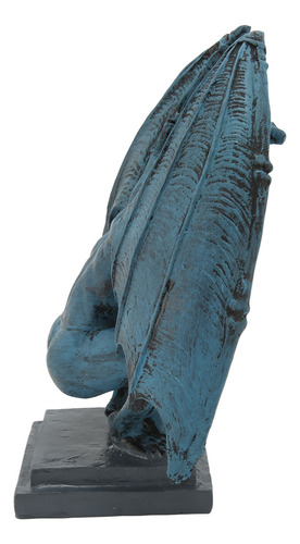 Estatua De Gárgola Gótica Escultura De Resina Decorativa Rea