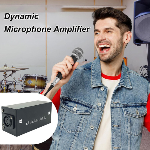 Preamplificador De Micrófono Para Voz Amplificador De Gananc