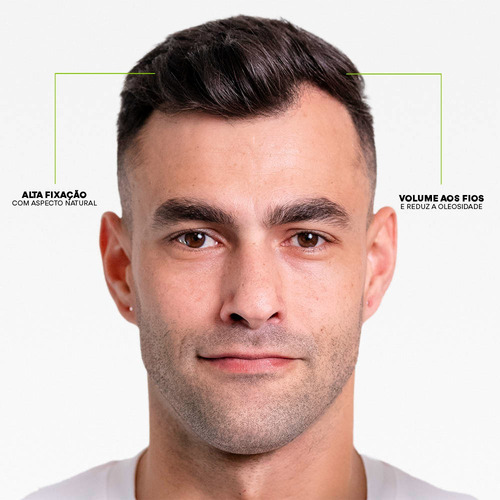 Kit 2pçs 1 Pomada Em Pó + 1 Pomada Efeito Mate Férus Man