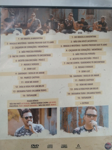 Dvd + Cd João Bosco E Vinícius - Segura Maracaju