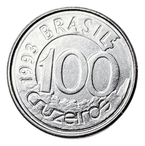 Moeda Do Brasil - 100 Cruzeiros Peixe-boi 1993