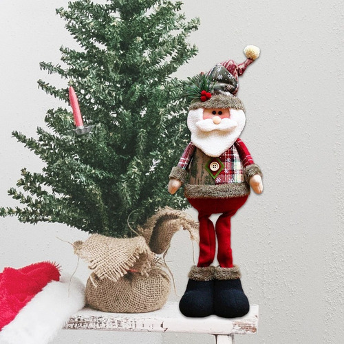 Adornos Navideños De Pie Para Mesa De Interior Color 3 Pcs