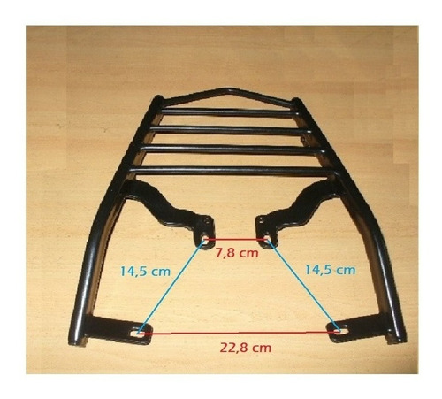 Portaequipaje + Soporte Alforjas C/base Benelli Tnt 250