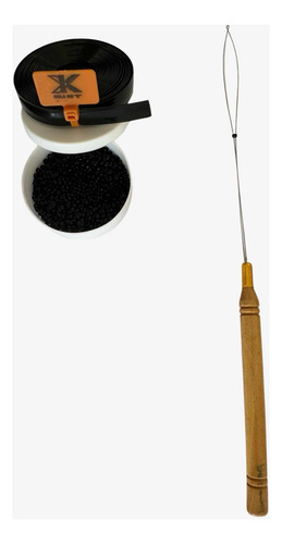 Nano Link 2,5 Mm 1000 Argolas Queratina K Agulha Peixinho