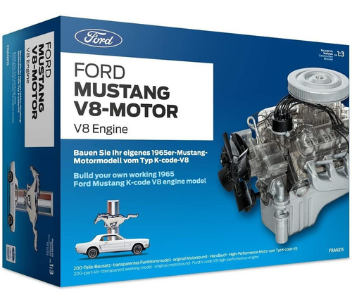 Motor Modelo V8 Franzis, Ford Mustang 1965, Kit