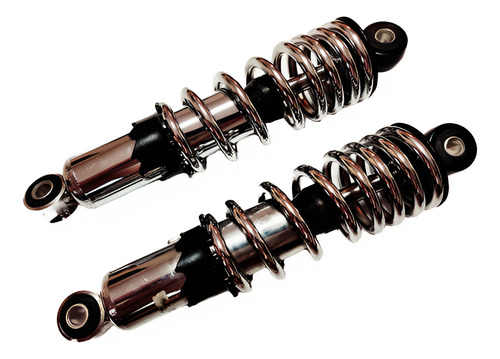 Amortiguadores Tunning Biz Cromado Largo 28cm P/tornill10mm