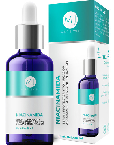 Serum Niacinamida B3 + Ácido Hialurónico + Vitamina E Suero facial 50ml