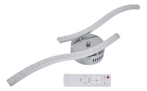 Lámpara De Techo Led De 3 Colores Con Control Remoto, Atenua