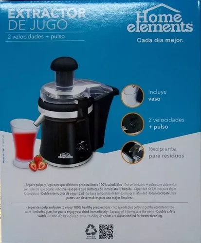 Extractor de Jugo - Home Elements