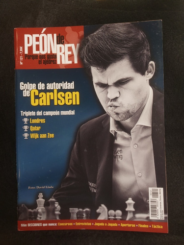 Revista Peon De Rey N°121: Carlsen