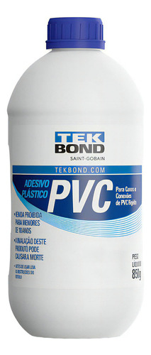 Cola Tekbond De Cano Tubos Conexões Plástico De Pvc Rígido