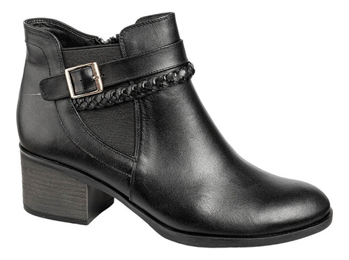 Botines Taco Florencia 1347 Negro