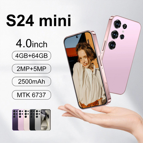 Teléfono Inteligente Android S24 Mini Todo Uno Con 2gb+16gb