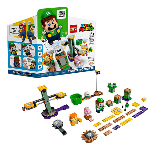 Lego Super Mario Bros Aventuras Con Luigi 71387 Envio Ya