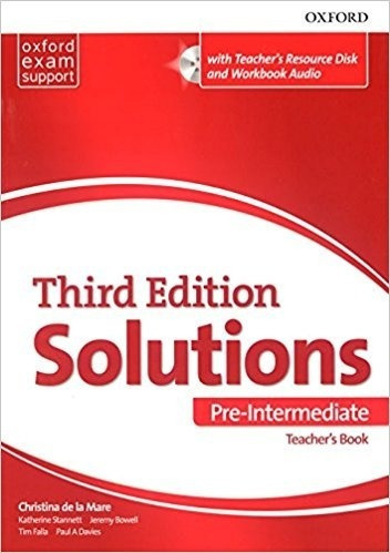 Solutions Pre-intermediate (3rd.edition) - Teacher's Pack