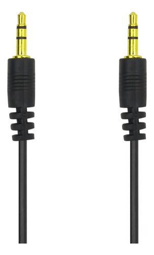 Cable Plug De 1 Jack Macho A 1 Jack Macho Rst Audio Cable Aux 3.5 Mm Male To 3.5 Mm Male Negro De 3m