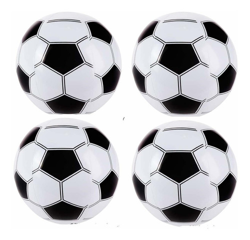 Juego De 6 hinchable Soccerballs (16 )/cumpleaños/decoración